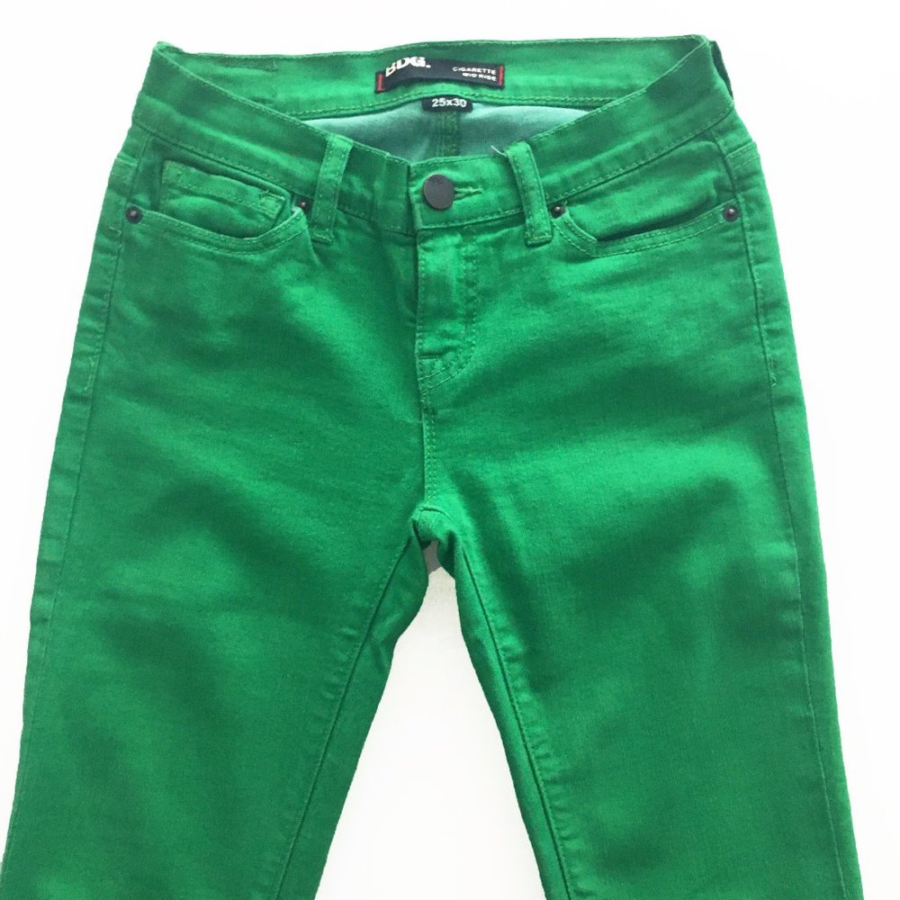BDG Mid Rise Denim Green